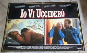 FOTOBUSTA - IO VI UCCIDERò DI FRANCIS DELIA CON DARLANNE FLUEGEL, JAMES RUSSO - Picture 1 of 1