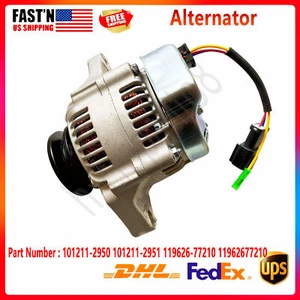 NEW 55A Generator 119626-77210 11962677210 for YANMAR 101211-2950 101211-2951 - Picture 1 of 4