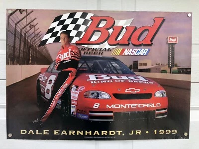 1998 Dale Earnhardt Monte Carlo Nascar Bud Poster - Vintage 27” X 19” #1009274 - Image 1 of 4