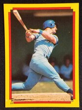 1988 Topps Stickers #259 George Brett (HOF) / #36 Mark McGwire NR-MINT