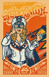Aerosmith 1976 13" X 19" Reproduction Concert Poster archival quality #2 - Picture 1 of 4
