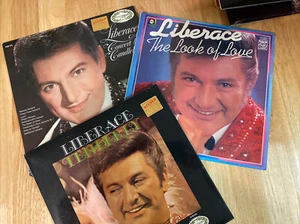 Liberace Lp 12 The Love Of Love , Concert By Candlelight , Tenderly Used - Picture 1 of 12