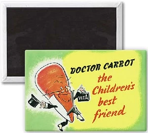 Doctor Carrott, Die Kinder Best Friend Kühlschrank Magnet (Se) - Picture 1 of 1