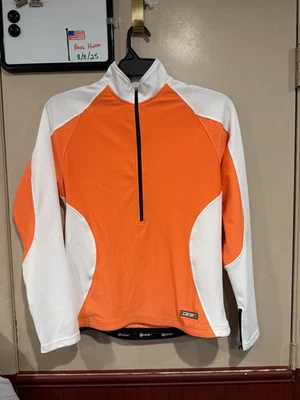 Chaqueta térmica Canari 1/2 cremallera para mujer nueva sin etiquetas ciclismo XSki talla L/XL Foto 1 de 4
