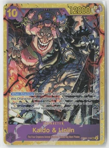 Kaido & Linlin Foil OP08-119 SEC One Piece TCG Two Legends English - Picture 1 of 2
