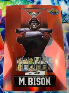 Street Fighter 2: Champion Edition PSA Promo M. Bison Red 83/100 - Bild 1 von 6