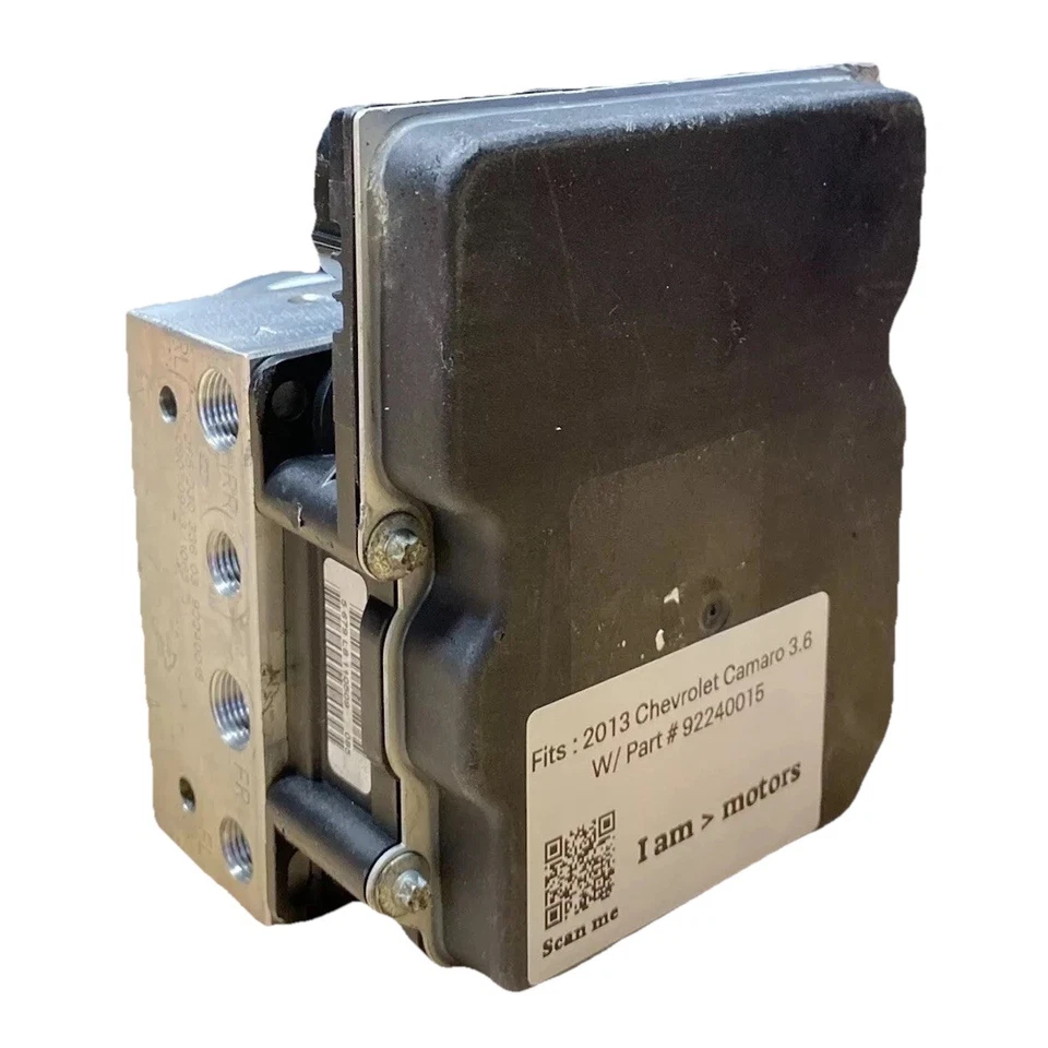 Módulo de bomba de freno ABS reacondicionado Chevrolet Camaro 2013 3,6 L | 92240015 Foto 1 de 4