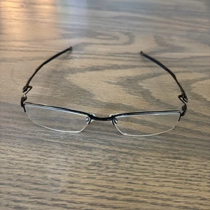 Oakley Transistor 22-216 Brushed Chrome Halbrand Brillengestell NUR 54 18 135 - Bild 1 von 6