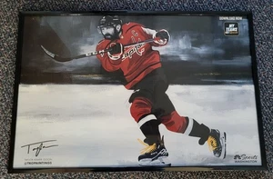 QUADRI TKOPAINTINGS Alexander Alex Ovechkin Washington Capitals 11" 1/2 x17"11/2 incorniciati - Foto 1 di 2