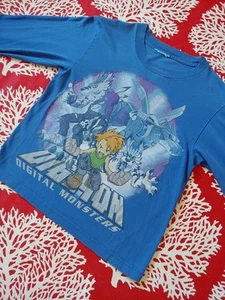 Digimon Metalgarurumon Kids Long Sleeve Shirt Garurumon Digital Monsters - Picture 1 of 7