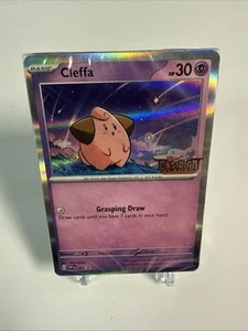 Pokémon Llamas Obsidiana Pre Lanzamiento Construir y Batalla Cleffa Deck Sellado - Imagen 1 de 3