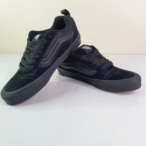 Vans Off The Wall Black Suede Shoes Sneakers Mens US 8 / Womens US 9.5 - Picture 1 of 9