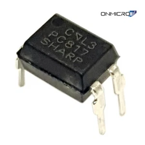 10 Stück PC817 Optokoppler Optocoupler 1 Kanal DIP4 - Bild 1 von 3