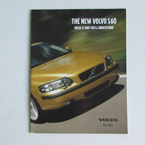 Volvo S60 Brochure (2000) plus Test Drive Brochure - Picture 1 of 23
