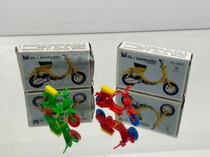 2x CGGC 396/1 LUI 50C LAMBRETTA INNOCENTI SCOOTER PLASTIC -L6.5cm- GOOD IB - 501 - Bild 1 von 4