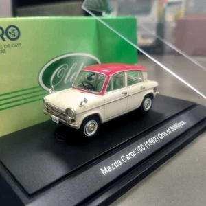 EBBR Mini Car 1/43 Diecast Model Mazda Carol 360 1962 Ivory Red Oldies 43387 - Picture 1 of 4
