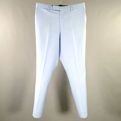 Pantalones de vestir PAUL SMITH talla 32 azul lana mohair cremallera mosca Foto 1 de 4