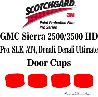 3M Scothgard Paint Protection Film Pro Series 2024 2025 GMC Sierra 2500 3500 HD Foto 1 de 3