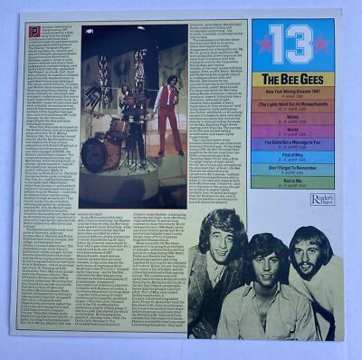 The Bee Gees / T. Rex /Marc Bolan LP from Superstars Of The 60s & 70s Box-Set UK - Image 1 of 2