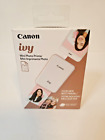 Canon Ivy Mini Mobile Photo Printer White and Rose Gold Factory Sealed