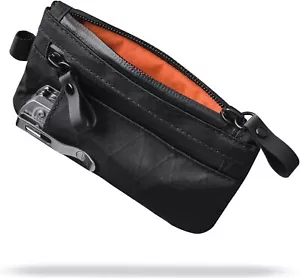 ALPAKA Zip Pouch Pro Minimalist Zipper Wallet RFID ID Card Holder Men Black VX21 - Picture 1 of 6