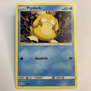 JCC Pokémon común regular Psyduck Hidden Fates 11/68 - Imagen 1 de 2