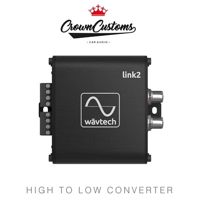 2-CHANNEL LINE OUT CONVERTER WAVTECH HIGH TO LOW LOC OEM INTEGRATION WAV-LINK2 - Image 1 of 4