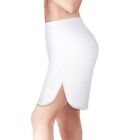 Half Slips For Women Underskirt Curved Lace Short Skirt Above Knee Waist Slip