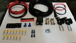 5 Metre 100Amp Split Charge Relay and Fitting Kit - Everything You Need - Picture 1 of 7
