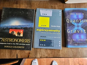 3 Bücher Lot: Physik, Astronomie, Quantengravitation, Supersymmetrie kostenloser Versand - Bild 1 von 4