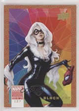 2018-19 Upper Deck Marvel Annual Color Wheel Black Cat SP #127 b7b