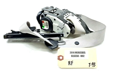 2012-2018 MERCEDES-BENZ CLS550 RIGHT PASSENGER FRONT SEAT BELT RETRACTOR OEM. - Image 1 of 4