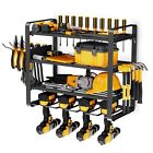 4 Layers Power Tool Organizer Wall Mount for Tool Storage, Heavy Duty Cordles...