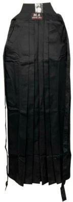 Pantalón KENDO HAKAMA Negro Artes Marciales  Foto 1 de 4