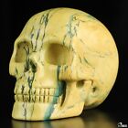 2.0%22+Yellow+Fuchsite+Hand+Carved+Crystal+Skull%2C+Realistic%2C+Crystal+Healing