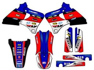 1998-2002 YZ 426 F RICOCHET Blue Senge Graphics Kit Compatible with Yamaha - Picture 1 of 10
