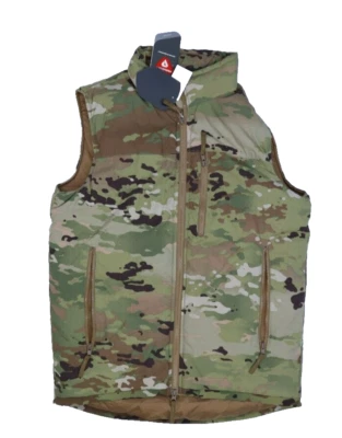 Brooklyn Armed Forces 8425-01-538-6278 Parka Vest Extreme Cold Weather Camo S - Image 1 of 4