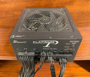 Seaonic Platinum Alimentatore 860 Watt, 80+ Plus ATX SS-860XP ALIMENTATORE - Foto 1 di 8