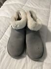 koolaburra by ugg Boots Size 6 Grey With Wool Top Small Dot See Pic Barley Worn