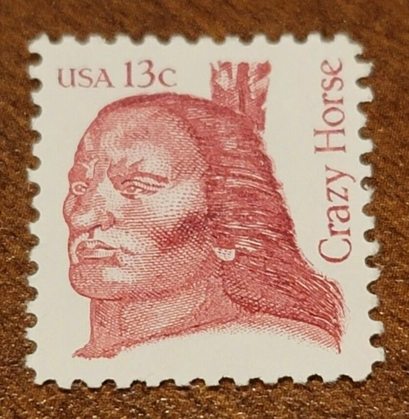 Scott#: 1855 - Great Americans: Crazy Horse Single Stamp MNH OG - Image 1 of 1