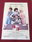 9 To 5 Folded Us One Sheet Poster Dolly Parton Jane Fonda 1980