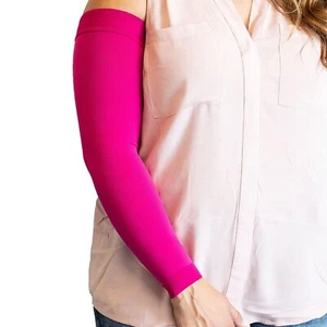 Mediven Comfort Lymphedema Armsleeve 15 20 mmHg Standard Magenta IV Reg... - Picture 1 of 5