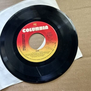 Bruce Springsteen War/Merry Christmas Baby 1986 Columbia 45 - Picture 1 of 4