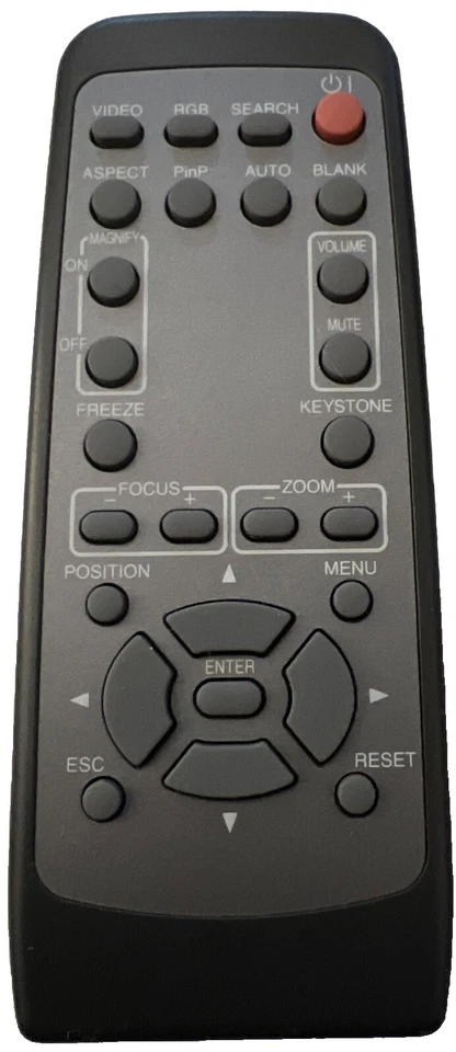 HITACHI DUKANE HL02209 LCD PROJECTOR REMOTE CONTROL CP-X1230 Imagepro 8940 New - Image 1 of 1