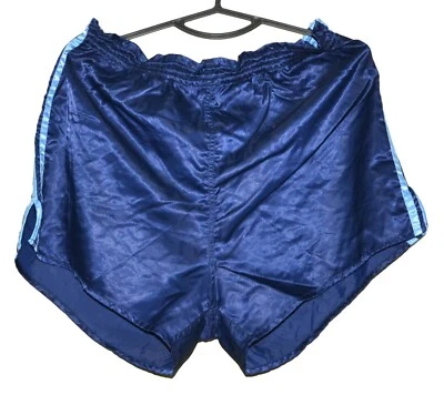 PANTALONES CORTOS DE FÚTBOL VINTAGE ADIDAS AÑOS 80 AZUL HECHO EN YUGOSLAVIA L Foto 1 de 4