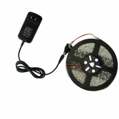 5M SMD 3528/5050 RGB/White/Red/Green/Blue 300 LED Strip Lights 12V Power Supply - Image 1 of 4