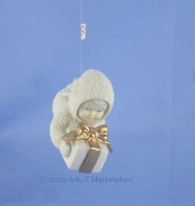 Snowbabies NIB NOS Overnight Delivery Exclusive Gold Ribbon Limited Ed. #759-5 - Picture 1 of 7