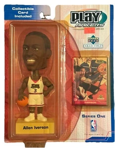 2000 Allen Iverson bobblehead Upper Deck Playmakers Philadelphia 76ers - Picture 1 of 2