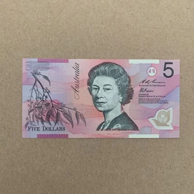 AUSTRALIA 5 DOLLARS 1995 POLYMER QUEEN Elizabeth II UNC MONEY Sidney QEII - Image 1 of 4