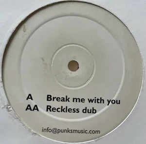 Stanton Warriors BREAK ME WITH YOU RECKLESS 12" Breaks DJ Vinyl Breakbeat Punks - Picture 1 of 2